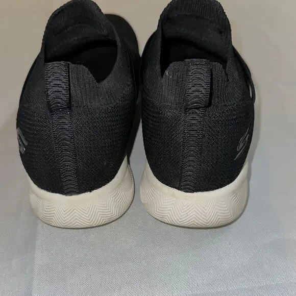 Skechers BOB’s Black Slip-On Sneakers Size 8.5 - Picture 7 of 11